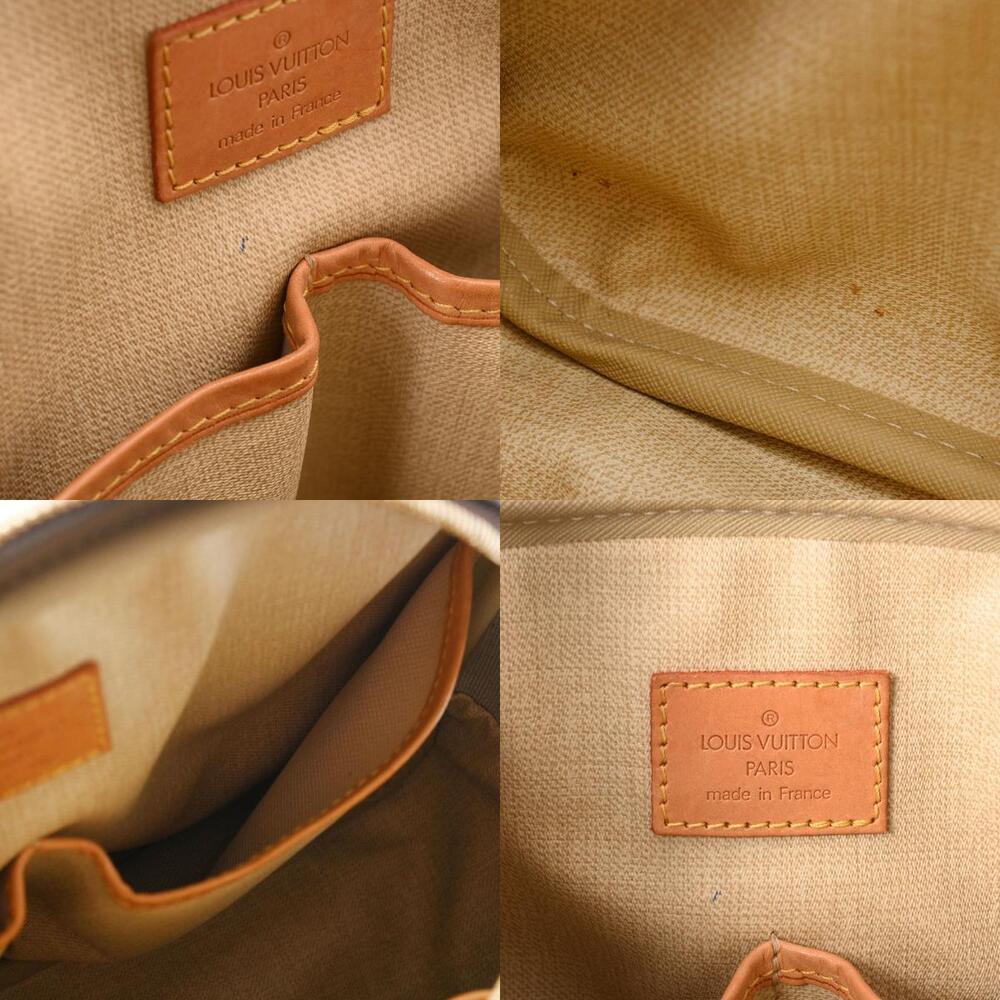 LOUIS VUITTON Monogram Trouville Brown Canvas Handbag - Picture 11 of 11